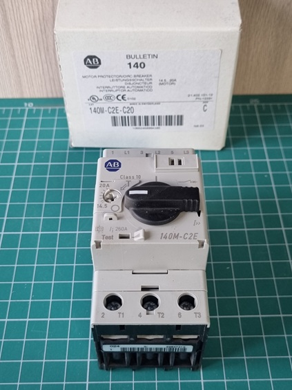 Автомат защиты электродвигателя 14.5-20А 140M-C2E-C20