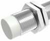 LANBAO LR18XCN08DPOG Индуктивный датчик 8 мм, цилиндрический, незаподлицо, 10…30 DC, PNP, NO, никелированная латунь, кабельPVC 2 м, IP67