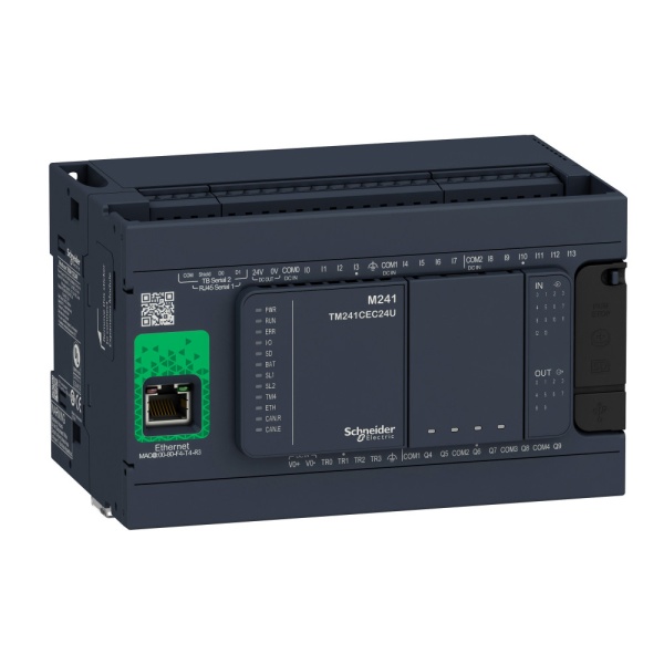 БАЗОВЫЙ БЛОК M241-24IO РЕЛЕ ETHERNET