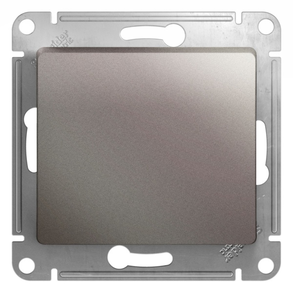 GLOSSA 1-клавишный ВЫКЛЮЧАТЕЛЬ, сх.1, 10AX, механизм, ПЛАТИНА