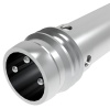 LANBAO LR04QAF08DPC-E1 Индуктивный датчик 0.8 мм, цилиндрический, заподлицо, 10…30 DC, PNP, NC, нерж