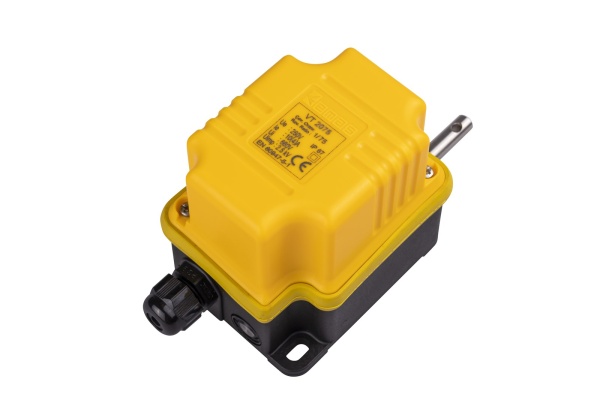 Концевой выключатель, 4 переключателя, передаточное число 1/25, угол срабатывания 60° (240В AC, 3А), IP67 VT4025D