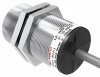 LANBAO LR30XBF10DPC Индуктивный датчик 10 мм, цилиндрический, заподлицо, 10…30 DC, PNP, NC, никелированная латунь, кабель, IP67
