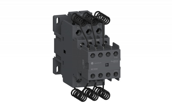 КОНТАКТОР MC1D ДЛЯ КОНДЕНСАТОРНЫХ БАТАРЕЙ 12.5 КВАР 1НО/2НЗ 220V 50/60ГЦ