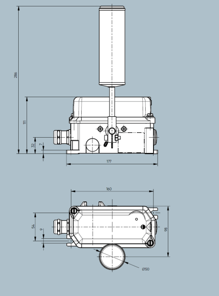 Выключатель Kiepe Electric HES 711 92.057 020.711 (92057020711)