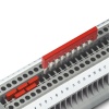 Перемычка FBS 10-5 на 10 полюсов, для клемм 5,2mm, 24A, красная