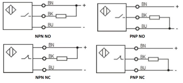 LANBAO LR30XBF15DPOYP индуктивный датчки M30x52мм PNP NO Sn=15мм кабель 2м IP68/69k