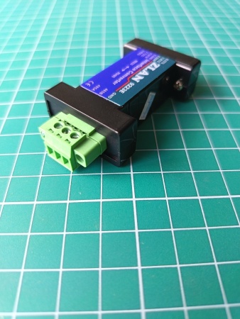 Пассивный преобразователь интерфейсов ZLAN9223E, RS-232 в RS-485