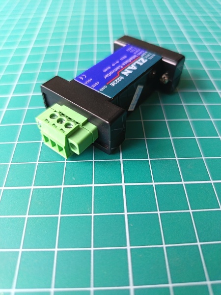 Пассивный преобразователь интерфейсов ZLAN9223E, RS-232 в RS-485