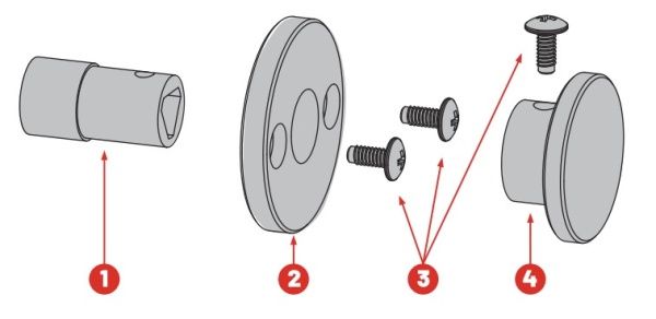 LANBAO ZJP-K9 Аксессуары для задней разблокировки