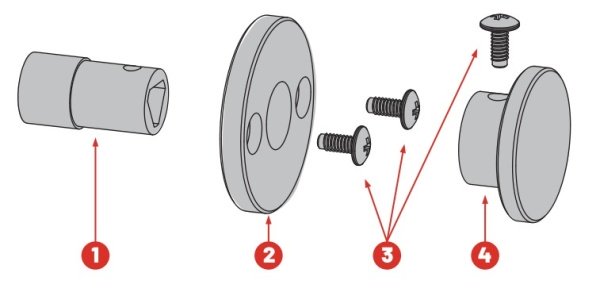 LANBAO ZJP-K9 Аксессуары для задней разблокировки