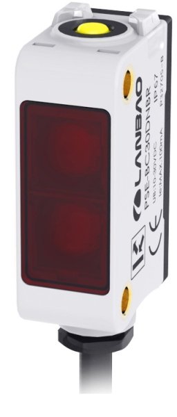 LANBAO PSE-BC100DPB оптический датчик 32,5x20x12мм PNP NO/NC Sn=1м (D-тип) кабель 2м