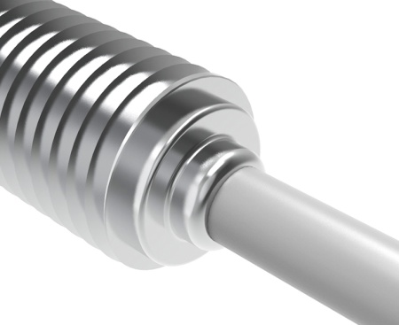 LANBAO LR08BF02DLOY индуктивный датчик M8x40мм 2-х проводный DC NO Sn=2мм кабель 2м