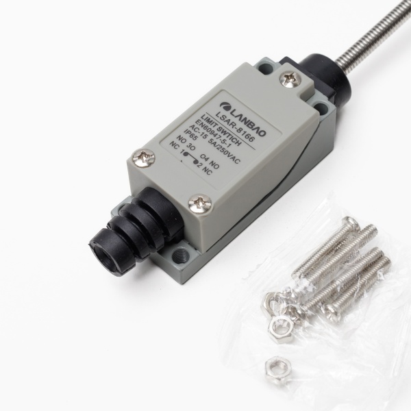LANBAO LSAR-8166 концевой выключатель NO/NC пружинный рычаг