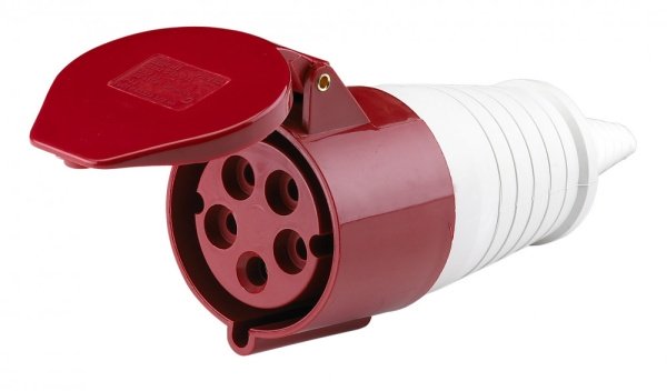 Розетка переносная 225 3Р+РЕ+N 32А 380В IP44 РП-102