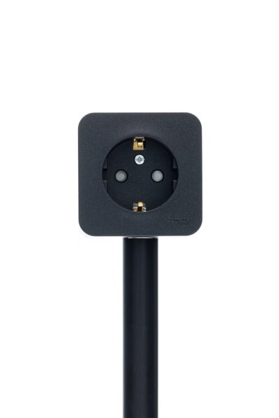 MULTISET Кабель-канал арочный 30х13, 2м АНТРАЦИТ