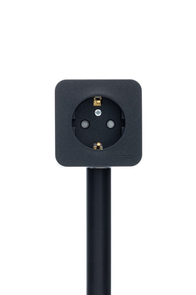 MULTISET Кабель-канал арочный 30х13, 2м АНТРАЦИТ