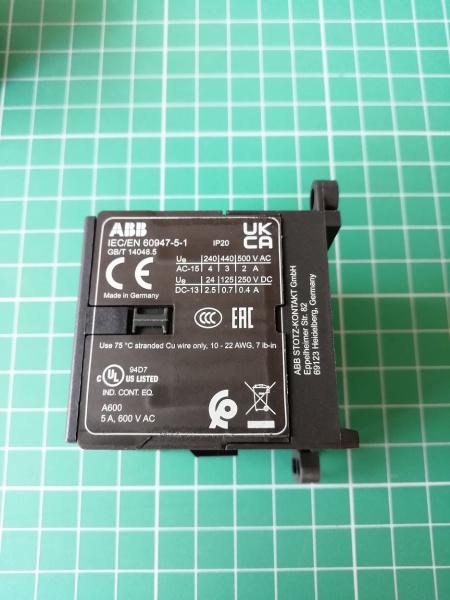 Реле мини-контакторное KC6-31Z-01 24VDC, 3NO+1NC 4A-AC15