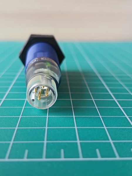 Ультразвуковой датчик цилиндрический M18, Sn=0,5 м, NO, разъем M12 XX518A3PAM12