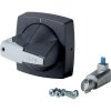 Рукоятка K2SDG/P, серый, блокируемая, тип K2S, под ось 6x6mm, на дверь, для P3-_/XM, DMM125, DMV160N