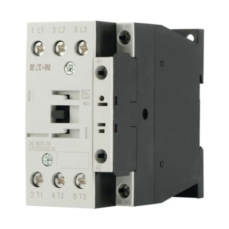 DILM25-10(230V50HZ,240V60HZ)-EA Контактор 25 А,  управляющее напряжение 230В (АС), 1 НО доп. контакт, категория применения AC-3