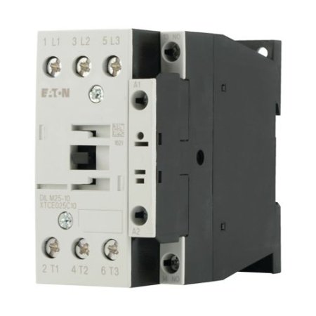 DILM25-10(230V50HZ,240V60HZ)-EA Контактор 25 А,  управляющее напряжение 230В (АС), 1 НО доп. контакт, категория применения AC-3