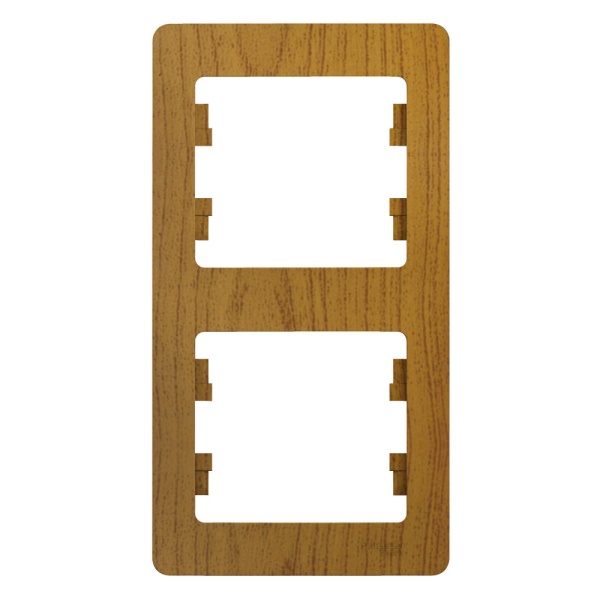 GLOSSA 2-постовая РАМКА, вертикальная, ДУБ