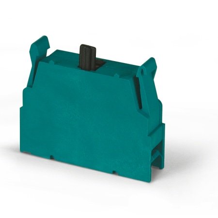 Блок-контакт вспом., 1NO, 16A(6A 230V AC15), боковой монтаж, для габ. Y2, зеленый, COMMAND/ISOLATORS