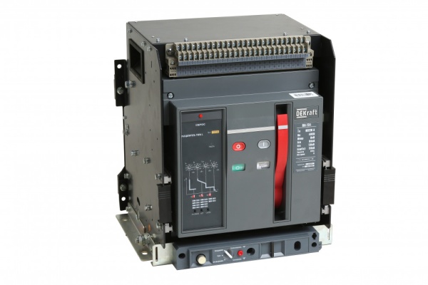 Воздушный авт. выкл. выкатной 3P 1000А 80кА расц.