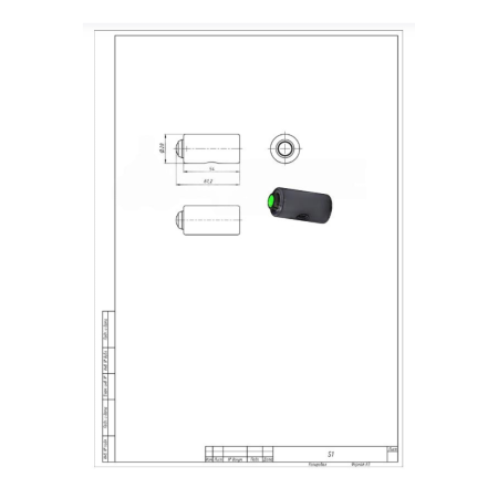 Рукоятка джойстика QT7-T/T LSSINE