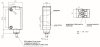 LANBAO PSE-PM4DPBR Рефлекторный датчик с поляризационным фильтром 4 м, красный свет (640нм), PNP, NO
