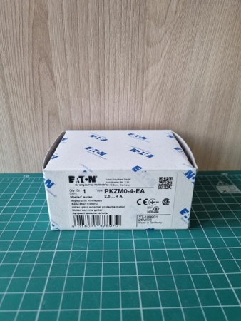 Авт. выключатель PKZM0-4-EA, 3P, In=4A, 690VAC, Icu=150kA/400V, It=2.5_4A, Ie=15.5In, 1.75kW(415VAC), CLASS 10A, управление рукояткой