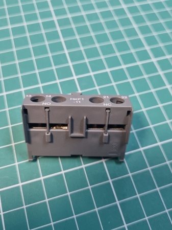 Контакты дополнительные HKF1-11 (1НО+1НЗ) фронтальные для авт.выключателей MS116, MS132, MS132-T, MO132, MS165, MO165