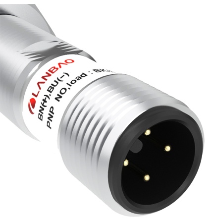 LANBAO LR12XBF15DPOB-E2 индуктивный датчик M12 PNP NO Sn=1.5мм разъем M12 500bar