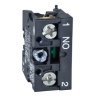 Контактный блок отдачи Harmony ZB2-BE101 переднее крепление 1F 