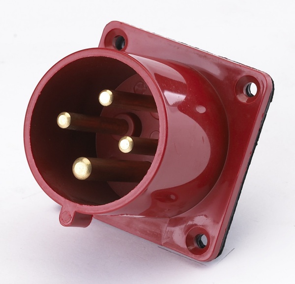 Вилка щитовая 624 3Р+РЕ 32А 380В IP44 ВЩ-102