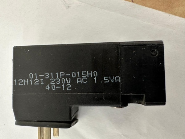 Предохранительный клапан 01-311P-015H0 12N12I 230V 50/60Hz 1.50VA