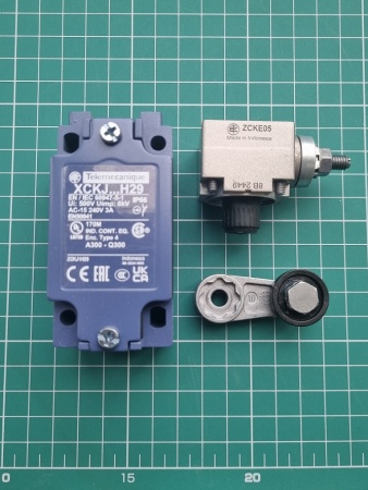 Концевой выключатель XC Standard, XCKJ, термопластичный роликовый рычаг 1NC+1NO, M20  XCKJ10511H29