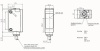 LANBAO PSE-TM10DNBR оптический датчик NPN NO/NC Sn=10м кабель 2 м /приемник