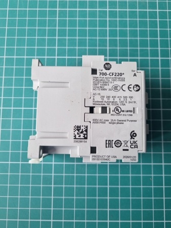 Промышленное реле 2NO + 2NC Allen-Bradley 700-CF220* кат. 24V DC E (700CF220EJ)