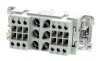  Разъем HAN, "папа", Han Com, 18PIN (6+12), размер 16В, Iном.1: 40А HARTING Technology Group 09 38 018 2601