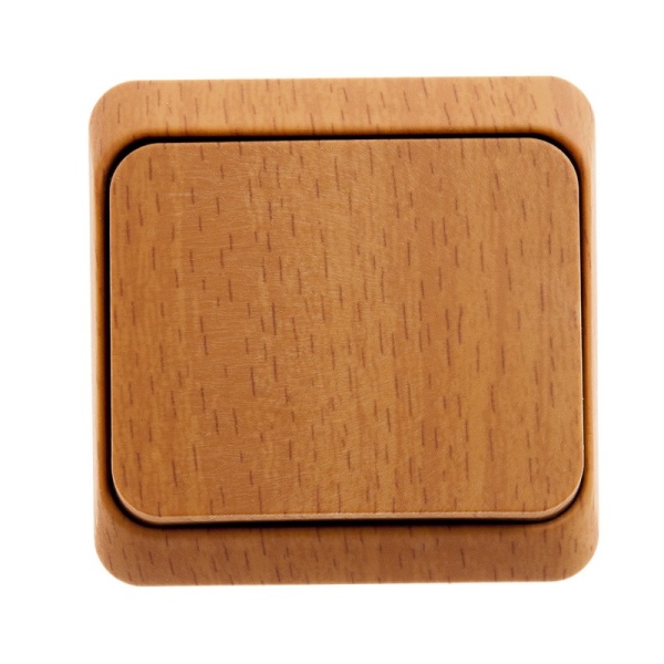 ЭТЮД О/У 1-клавишный ВЫКЛЮЧАТЕЛЬ 10 АХ, БУК