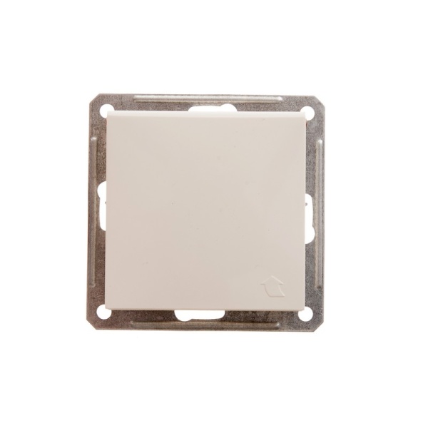 W59 AQUA РОЗЕТКА с заземлением со шторками с крышкой, 16А, IP44, механизм, СЛОНОВАЯ КОСТЬ