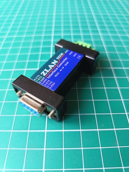 Пассивный преобразователь интерфейсов ZLAN9223E, RS-232 в RS-485