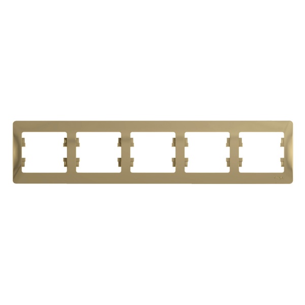 GLOSSA 5-постовая РАМКА, горизонтальная, ТИТАН