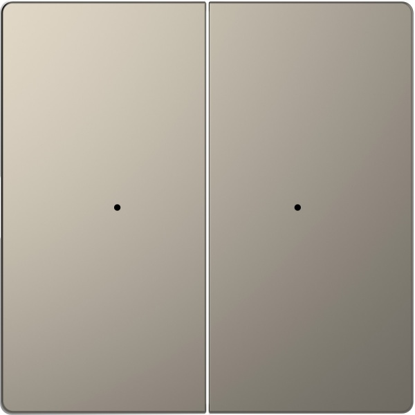 MERTEN D-Life PlusLink КЛАВИША 2-ная без симв-в, НИКЕЛЬ, SD