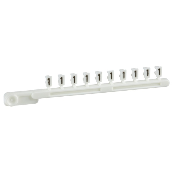 ЛЕНТА 10 ШТ МАРКИРОВКИ НАБОРНОЙ, ЦИФРА 1