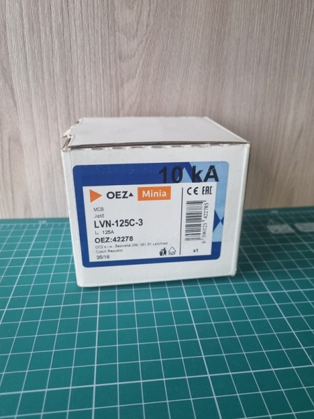 Автоматический выключатель LVN-125C-3 Icn 10 кА (OEZ: 42278)