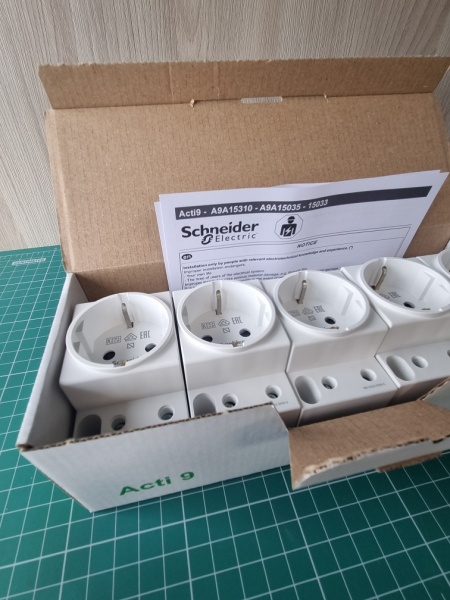 ЩИТ.РОЗ. iPC DIN 2П+T 16A 250В НЕМ