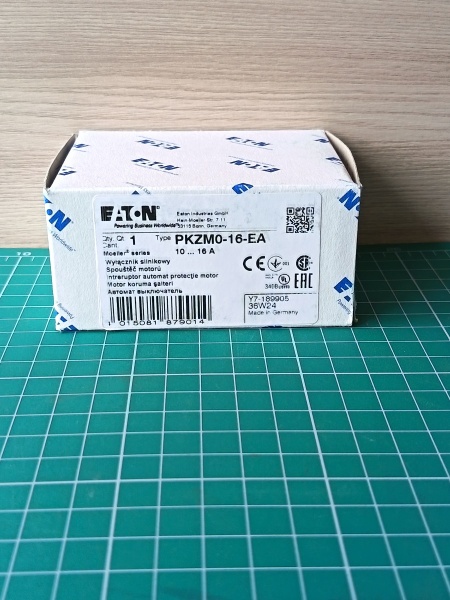 Авт. выключатель PKZM0-16-EA, 3P, In=16A, 690VAC, Icu=50kA/400V, It=10_16A, Ie=15.5In, 7.5kW(415VAC), CLASS 10A, управление рукояткой